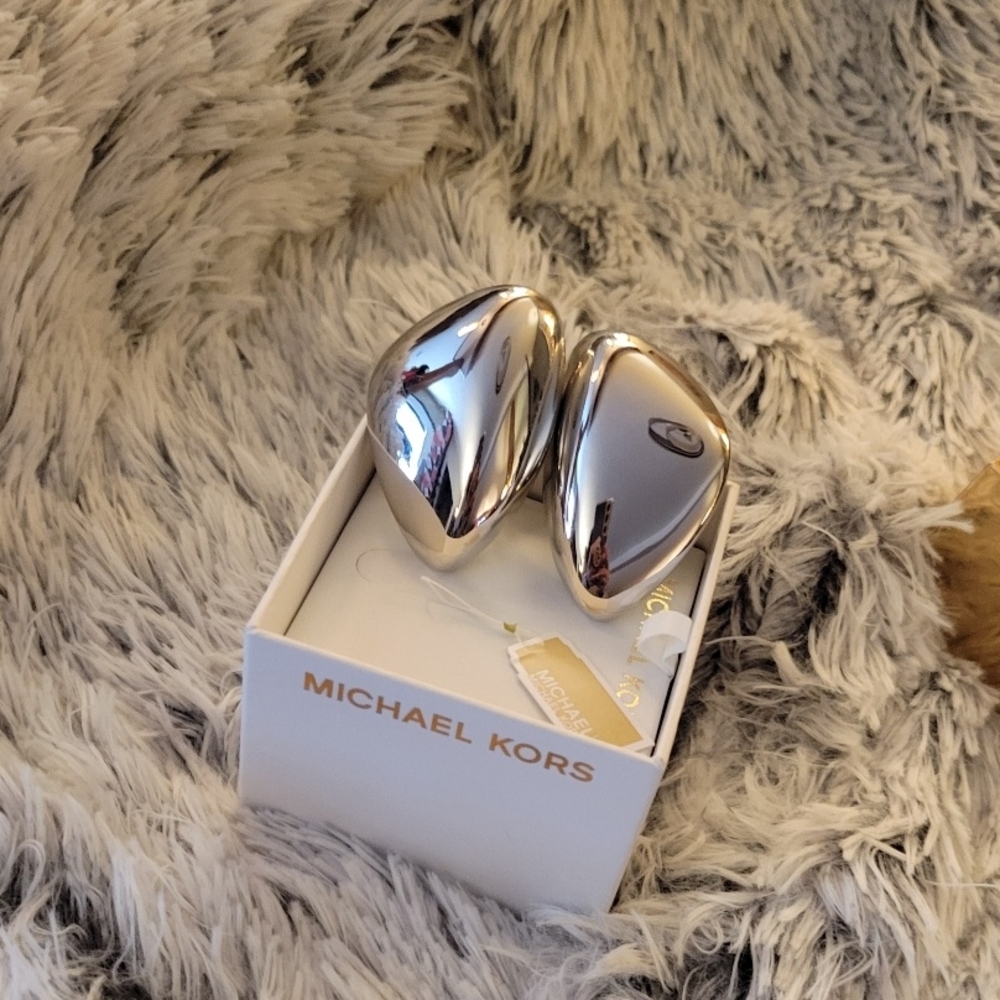 Michael Kors Silver Earrings